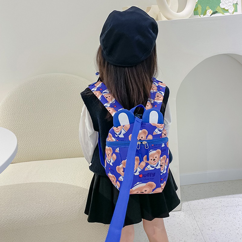Ba Lô Mini Chống Thất Lạc In Họa Tiết Chú Thỏ Dễ Thương Xinh Xắn Cho Bé