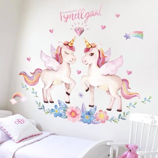 Decal dán tường ngựa pony MS-95 [Sticker dán tường]