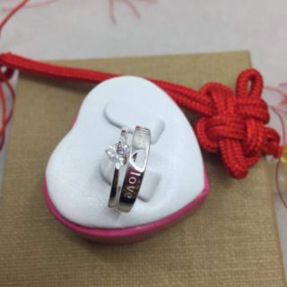 Nhẫn bạc iataly đôi
