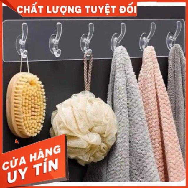 HCM - Vỉ Móc Dán Tường Trong Suốt, Móc Treo Dán Tường Siêu Chắc Chắn EZMART