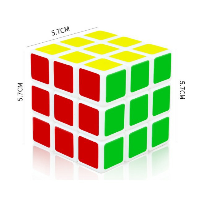 Đồ Chơi Phát Triển Kỹ Năng Rubik 3x3x3 Cao Cấp Đẹp, Xoay Trơn, Không Rít, Độ Bền Cao Chôm Kids