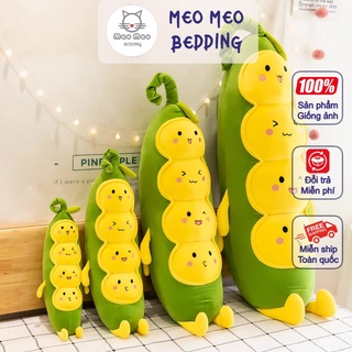 Gấu bông đậu đậu - lông mềm, mịn - kích thước 75-110-150cm