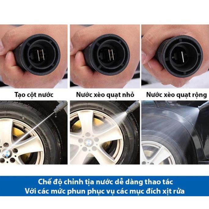 Súng rửa xe HÀNG LOẠI 1, Súng rửa xe áp lực cao ren ngoài 22mm và 14mm