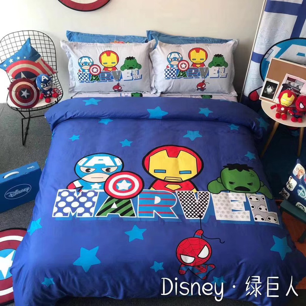 Bộ Chăn Ga Gối Cotton DISNEY 5D DÀNH CHO BÉ Gái