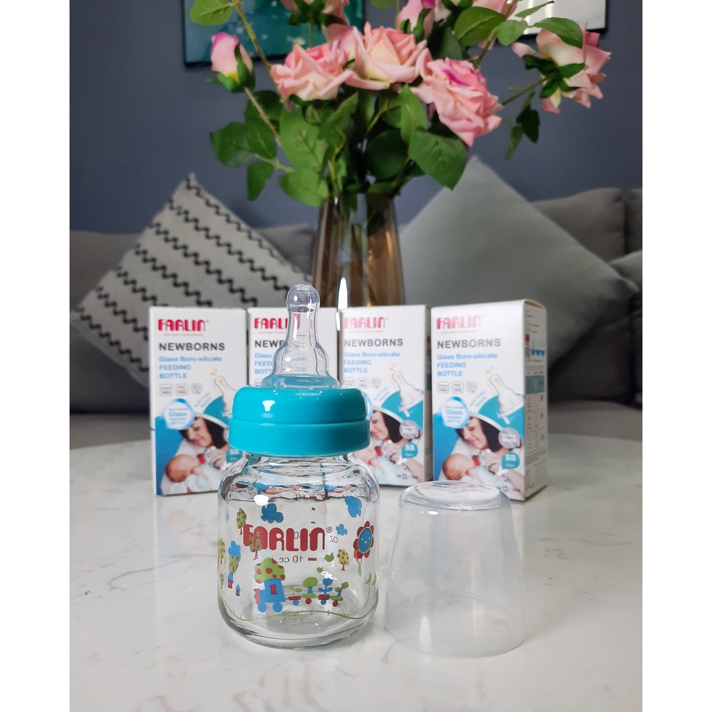 Bình Sữa Thủy Tinh Farlin - 60ml