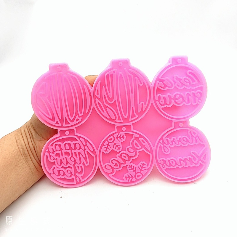 Khuôn Làm Trang Sức Bằng Nhựa Resin Phong Cách Giáng Sinh