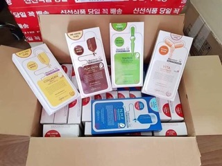 mặt nạ collagen chính hãng Hàn Quốc bao check code
