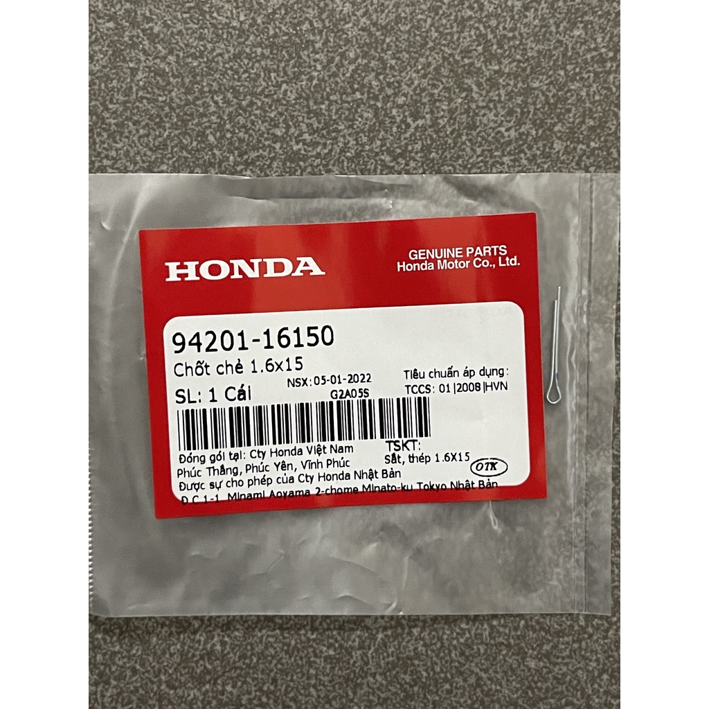 Chốt chẻ pát tăm bua xe Future 2 Future Neo Future X Future mập Future Led hàng chính hãng 9420120150 9420116150