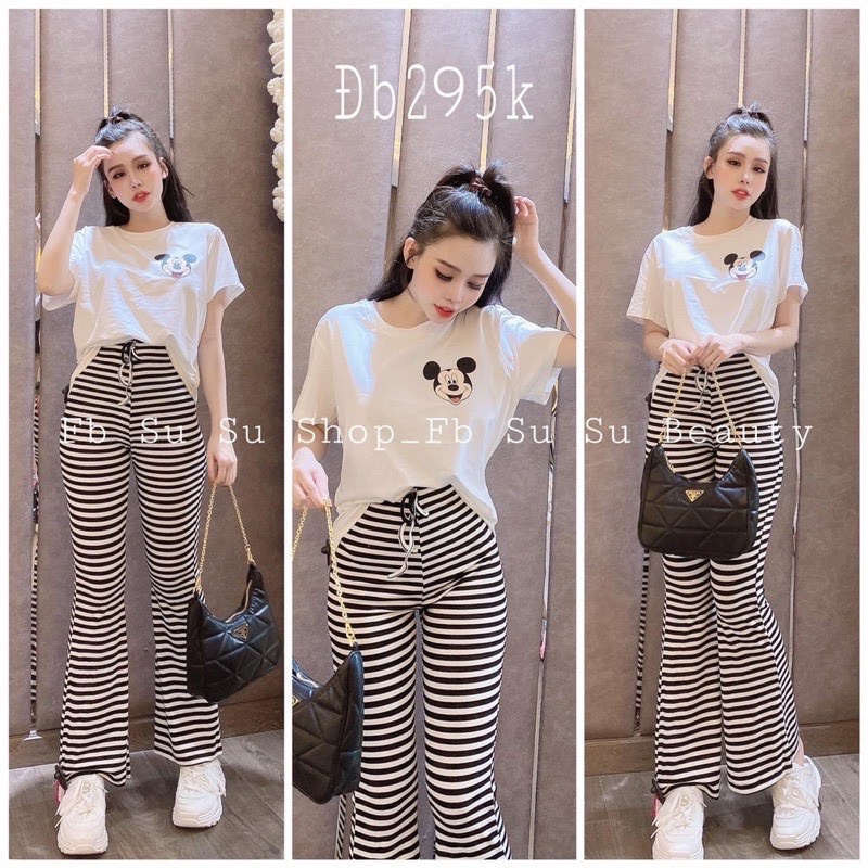 Quần Ống Loe Nữ Cạp Cao Dáng Dài, Quần Legging Nữ Ôm Ống Loe Nên From Xinh Tôn Dáng