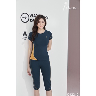 Bộ mặc nhà thể thao nữ chât liệu cotton thoáng mát Mộc Eva C12210
