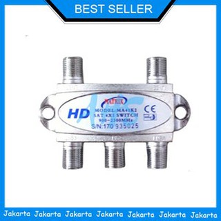 Diseq Switch 4x1 Matrix 4 Lnb 1 Receiver Ahs