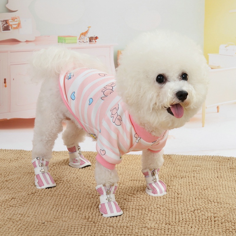 Áo Len In Hình Gấu Teddy Thời Trang Thu Đông Cho Thú Cưng 27 Inch