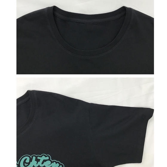 Áo Thun Tay Ngắn Cổ Tròn In Chữ Dáng Rộng 50089