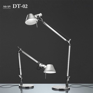 Đèn Bàn Inox Cao Cấp IKYCHI LAMP DT02 - Tặng Kèm Bóng LED