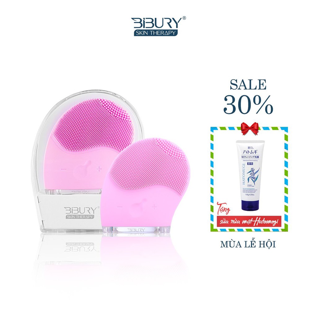 Máy Rửa Mặt Bibury Công Nghệ Australia - Màu Hồng