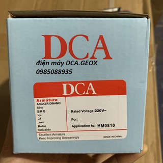 Ruột máy chuyên đục bê tông 17mm hm0810 hàng dca chính hãng dây đồng - roto máy đục bê tông dca azg6 - azg6s