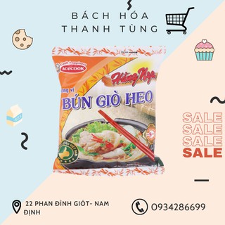 THÙNG BÚN GIÒ HEO ACECOOK 30 gói * 75g