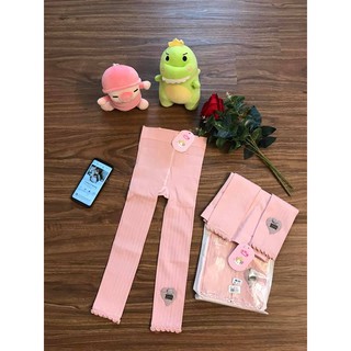 Quần tất len không bàn cho bé gái 4-8 tuổi