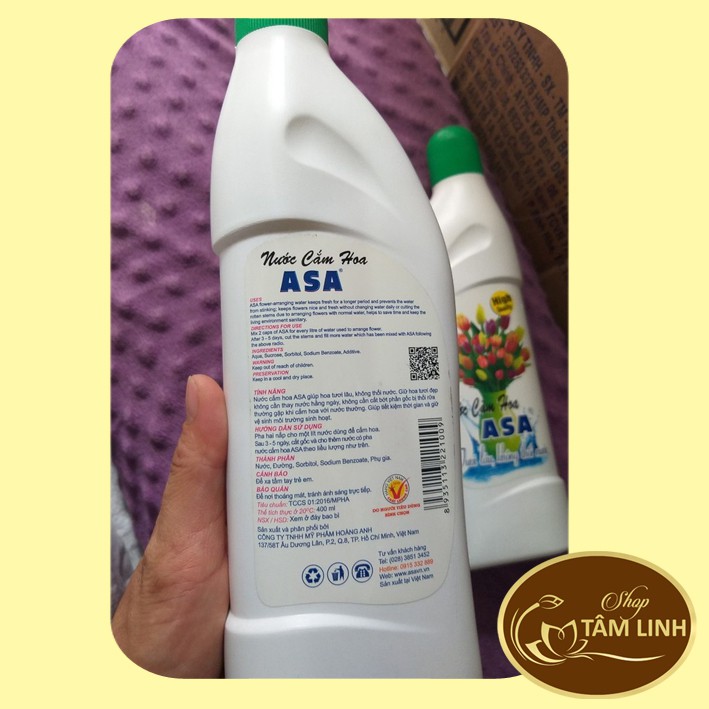 Nước Cắm Hoa Asa Loại 400 ml