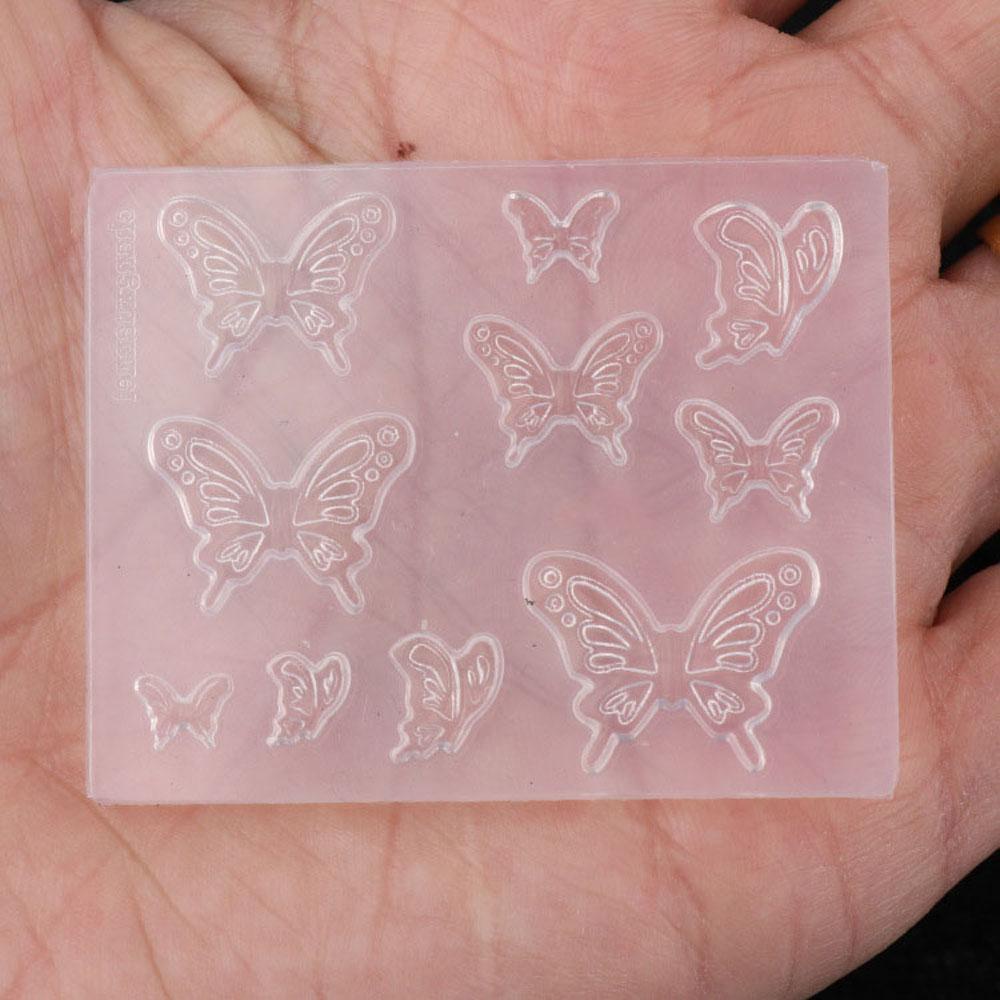 JARRED Khuôn Silicone Tạo Hình Móng Tay 3D Thanh Lịch DIY