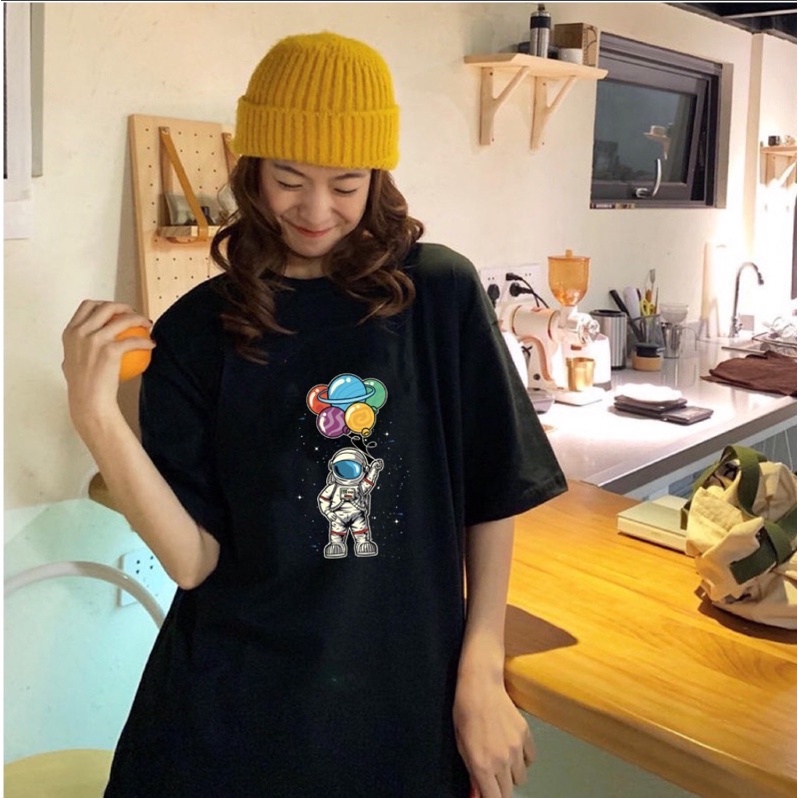 Áo thun phông nam nữ PINK tay lỡ form rộng ASTRO Unisex