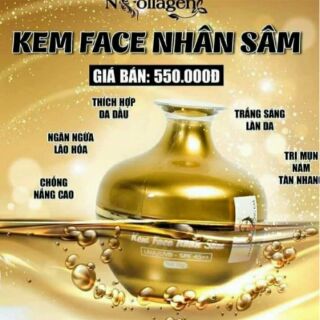 KEM FACE NHÂN SÂM N COLLAGEN