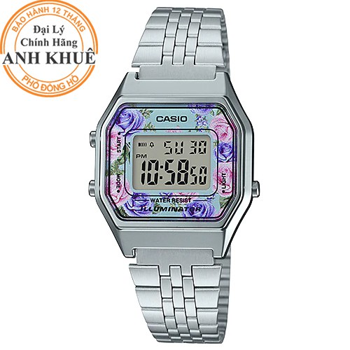 Đồng hồ nữ dây kim loại Casio Anh Khuê LA680WA-2CDF