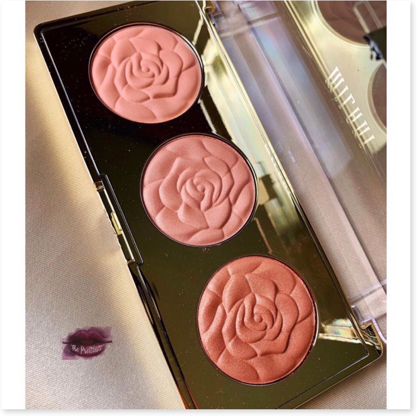 Phấn má Milani Rose Blush Trio Palette +2% phí bán hàng