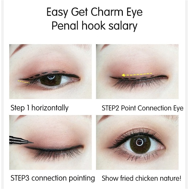 [Hàng mới về] Bút Kẻ Mắt Nước Khô Nhanh Chống Nước Chống Dính Lâu Trôi Dễ Dùng | BigBuy360 - bigbuy360.vn