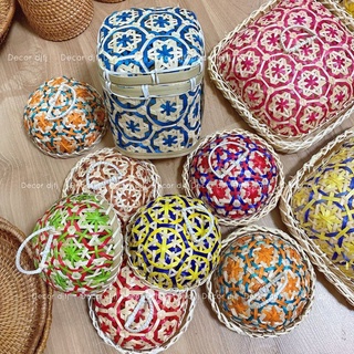 Lồng bàn mẹt tre size mini decor trang trí