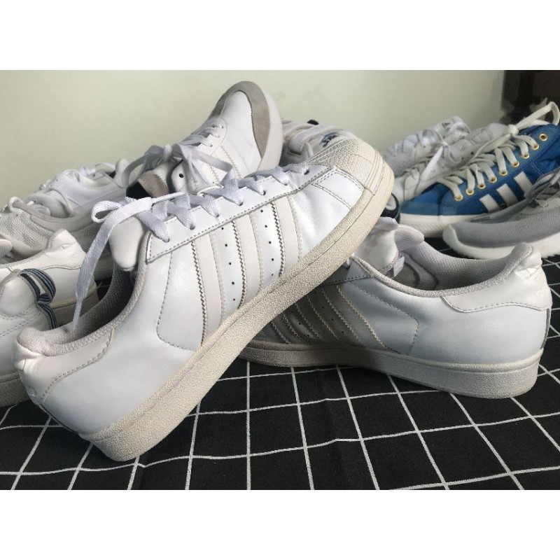 Giày Adidas Superstar Real màu trắng size 40 2/3