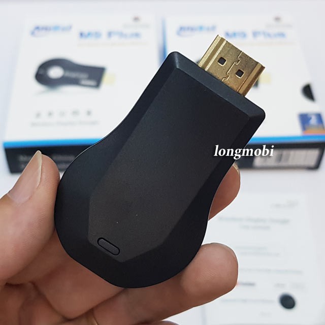 HDMI KHÔNG DÂY ANYCAST M9 PLUS FULLHD 1080P - HỘP XANH