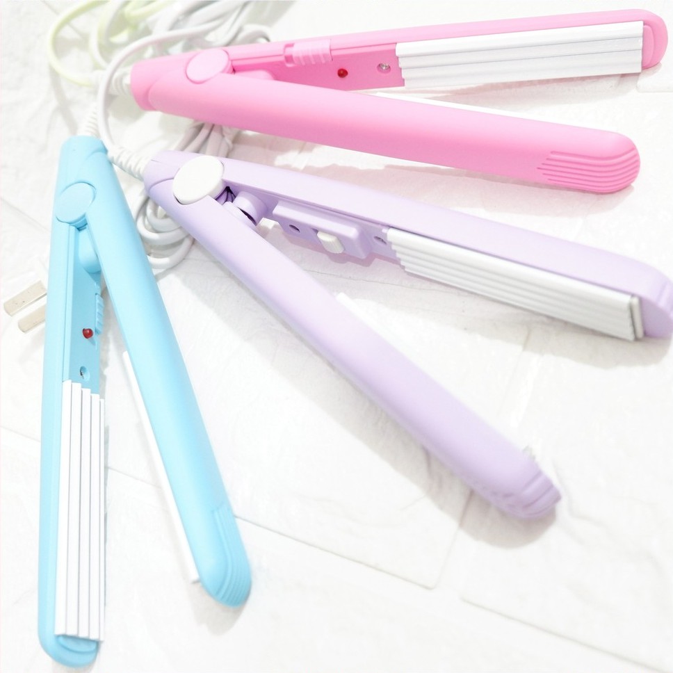 Máy Bấm Tóc Mini, máy dập xù mini, nhỏ gọn, tiện lợi