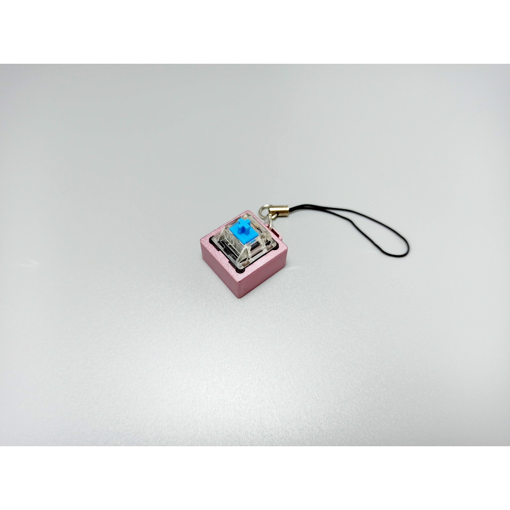 Mặt Dây Chuyền Kim Loại Trục Màu Vàng Hồng Dễ Thương