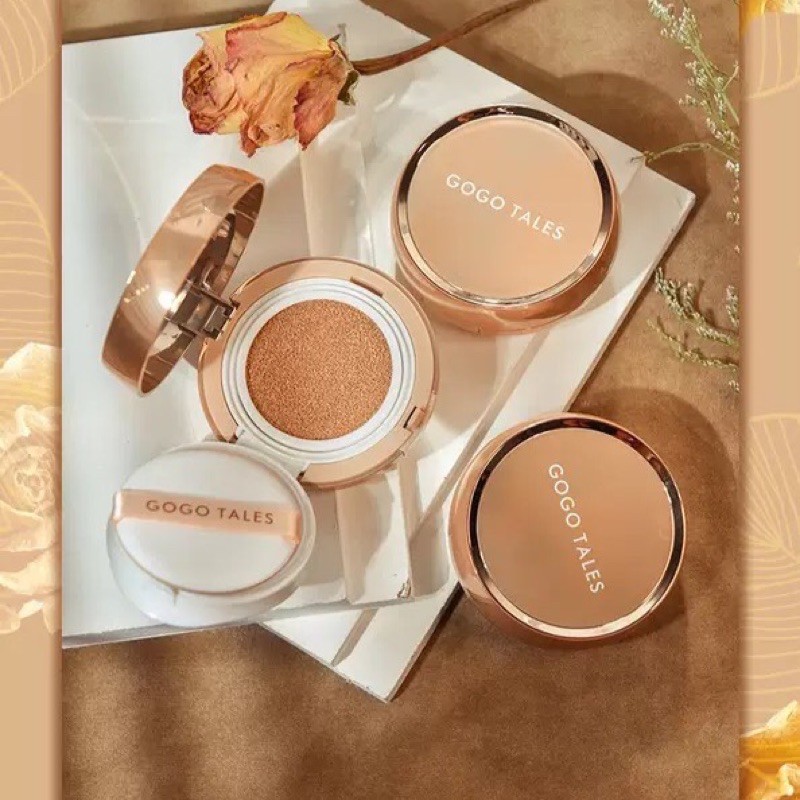 Phấn nước gogo tales che khuyết điểm Moist Air Cushion Cream kiềm dầu dưỡng da