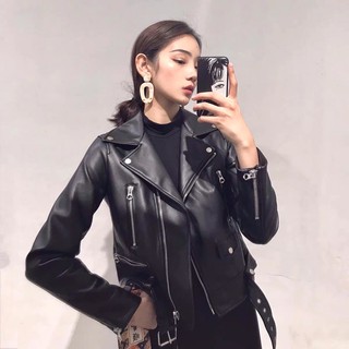 Bán sỉ áo da khuy đai 2M cho nữ
