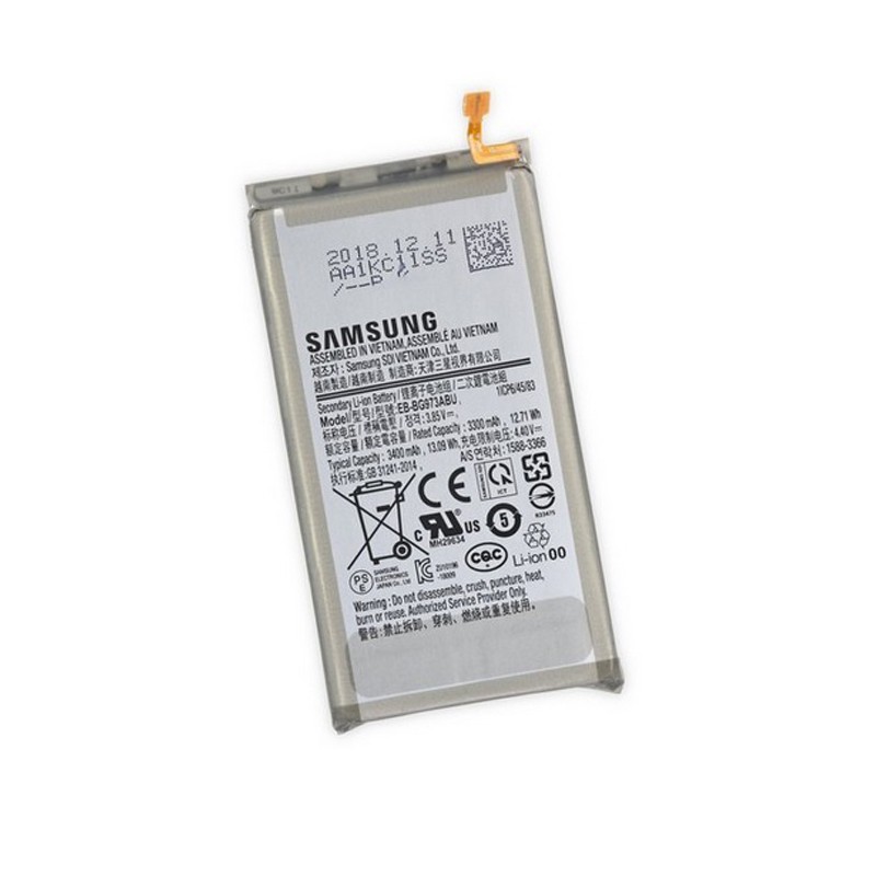 Pin Samsung Galaxy S10/ G973/ BG973ABU [Dùng thử 7 ngày] - Bảo hành 12 tháng - Hoàn tiền 100% nếu không hài lòng