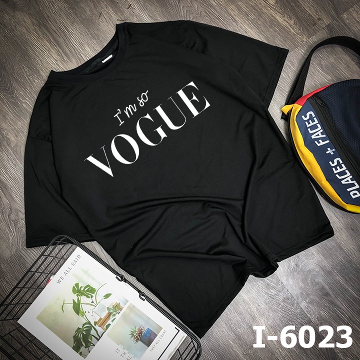 Áo Thun Basic In Chữ Vougee - HÌNH THẬT TRẢI SÀN