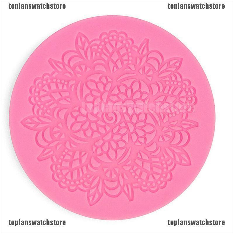 Khuôn Silicone Tạo Hình Ren Trang Trí Bánh Kem