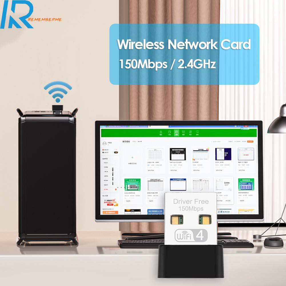 Usb Wifi Mini Không Dây Rememberme. Wd-1513E Dành Cho Windows 10 8 7 | BigBuy360 - bigbuy360.vn