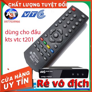 Mua Remote điều khiển đầu thu VTC kỹ thuật số KTS t201
