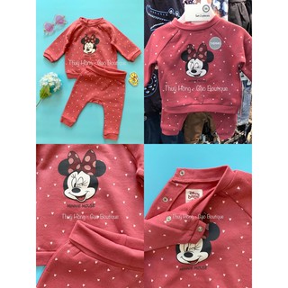[Hình thật] Bộ đồ dài Disney cho bé gái