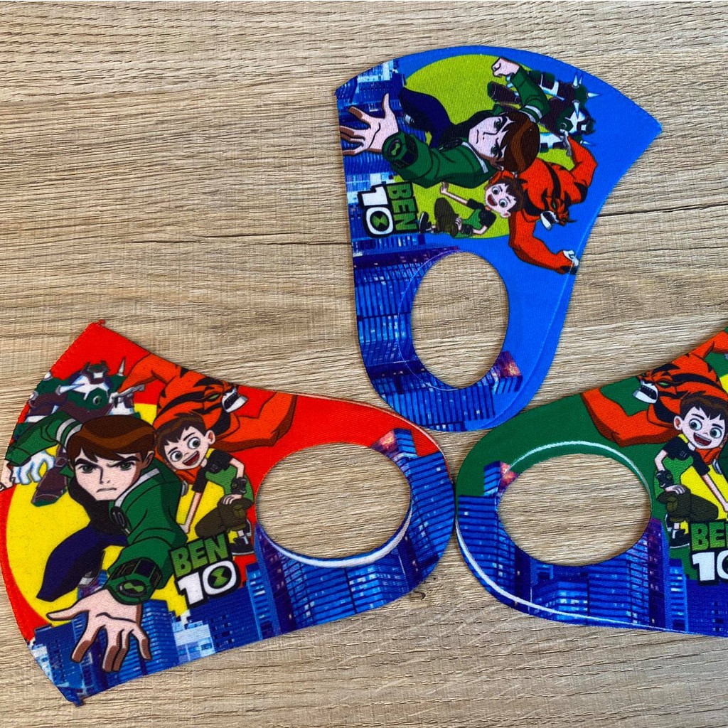 Khẩu trang cho em bé 3D siêu dễ thương lọc không khí khói bụi(bịch 10 cái 1 mẫu) | BigBuy360 - bigbuy360.vn