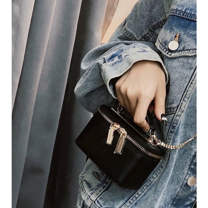 Túi cốp mini lót nhung size 13 siêu xinh