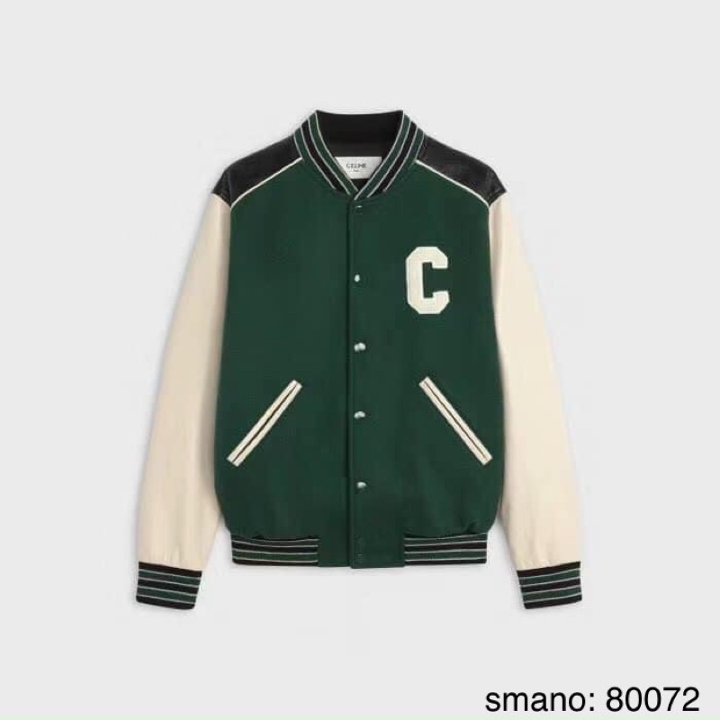 Áo khoác bomber chữ C# khoác bóng chày