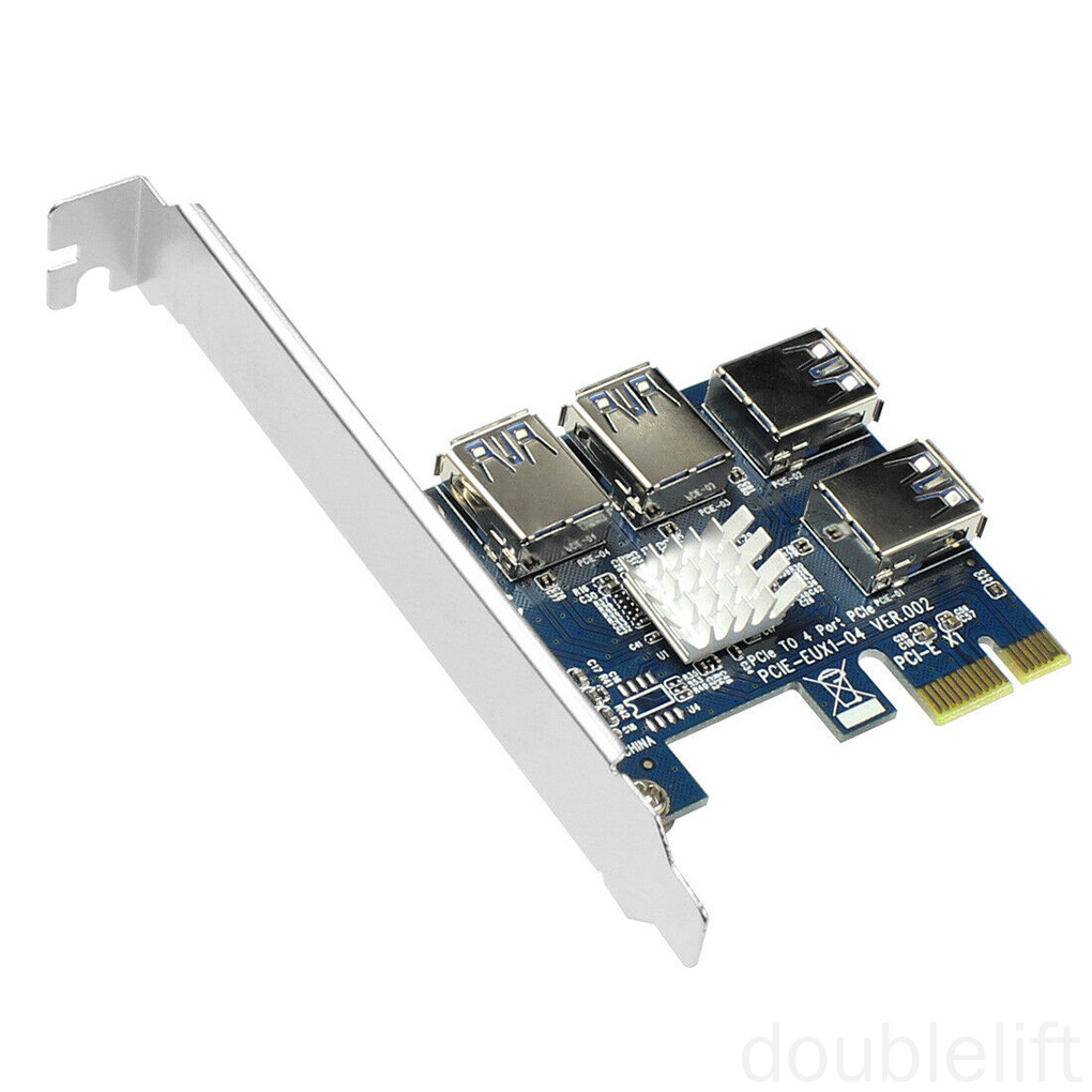 Bảng Mạch Chuyển Đổi Pci-E X1 Sang Usb 3.0 4 Cổng | BigBuy360 - bigbuy360.vn