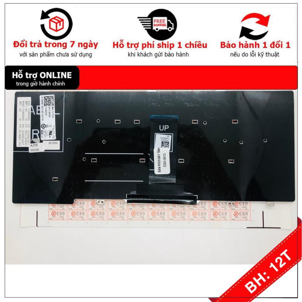 [BH12TH] [- Bàn Phím Laptop Dell Latitude E3340 E5450 E7450 - Bảo Hành 12 Tháng