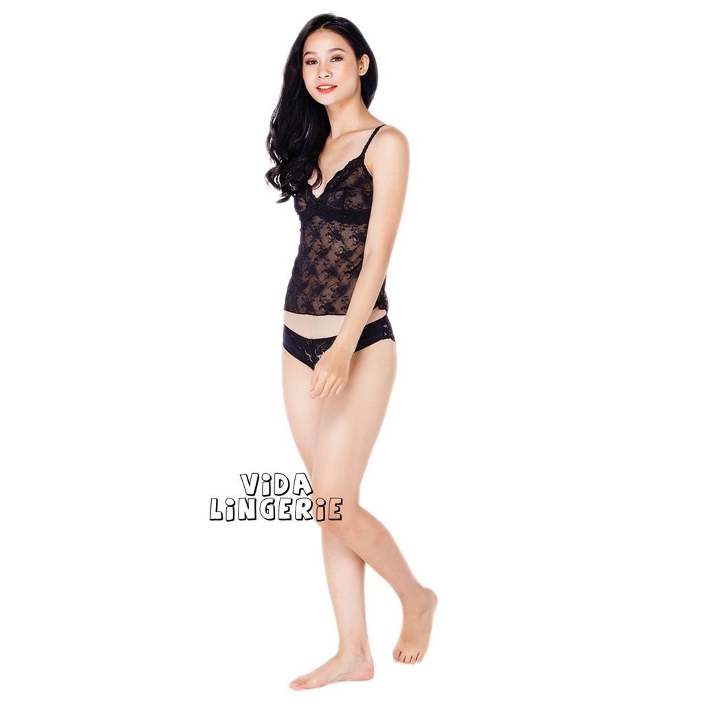 Áo ngủ ren Italy hai dây