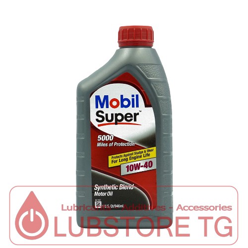 Nhớt MOBIL SUPER 5000 SAE 10W40 946 ml. Nhập khẩu từ MỸ