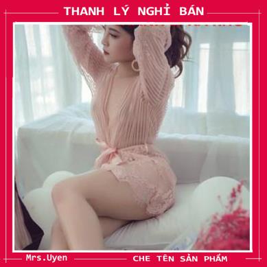Áo choàng ngủ sexy, áo choàng đi biển ren quến rũ, gợi cảm, chụp ảnh studio, indoor | BigBuy360 - bigbuy360.vn